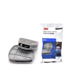 ตลับกรองไอระเหยสารตัวทำละลาย สารอินทรีย์ 3M 6001 (2 ตลับ/ซอง)