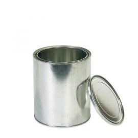 กระป๋องเปล่าพร้อมฝา 1/8 แกลลอน (0.5ลิตร)